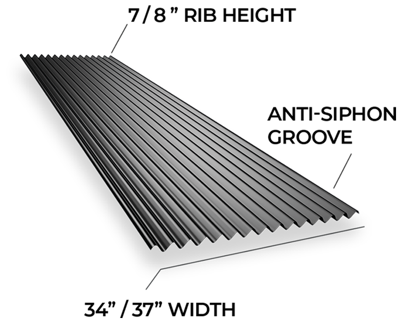 875 corrugated details protech