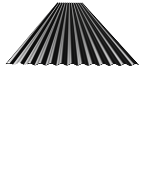 875 corrugated top