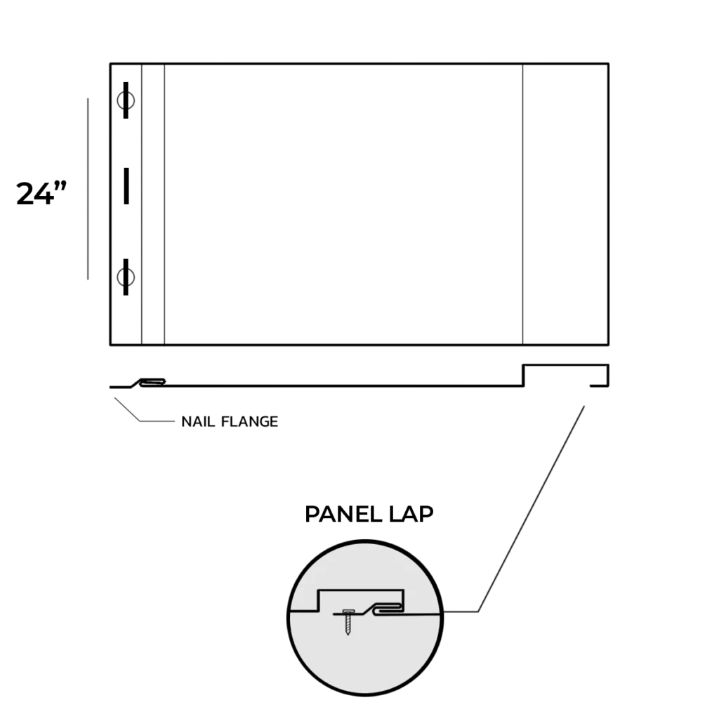 board and batten fatener diagram